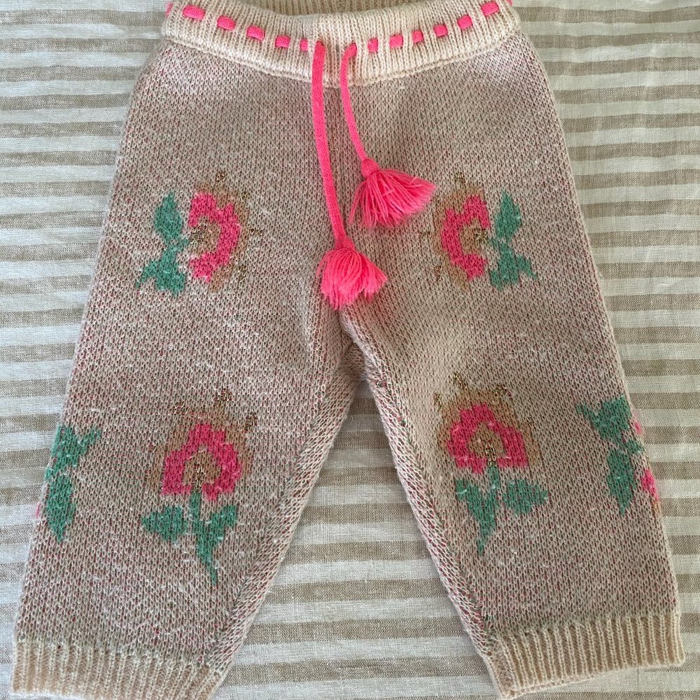 Louise Misha Knit Pants, Size 12 months